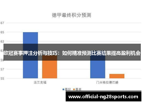 欧冠赛事押注分析与技巧：如何精准预测比赛结果提高盈利机会