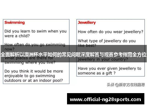 全面解析以澳洲杯水平如何的常见问题深度解答与观赛参考指南全方位